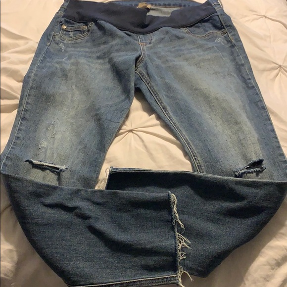 3 Large Cute Maternity Jeans - Picture 2 of 7